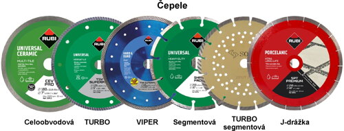 Diamantové rezné kotúče - čepele